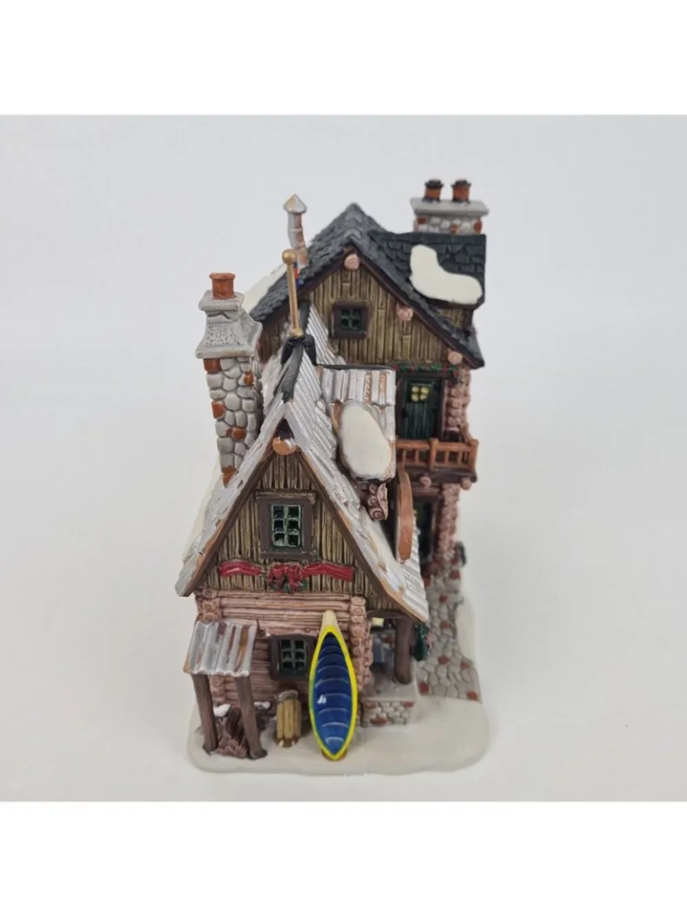 LEMAX Enchanted Forest Buckys Tradition Post-Camping 45059 Lighted Building